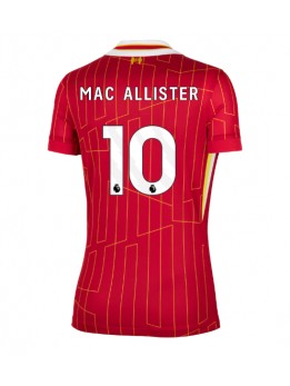 Billige Liverpool Alexis Mac Allister #10 Hjemmedrakt Dame 2024-25 Kortermet